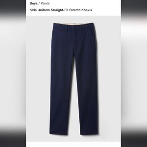 Boys Navy Khakis